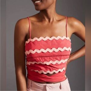 Farm rio pink top